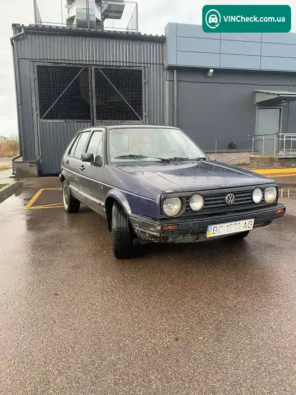 Volkswagen Golf 1987, фото з оголошення 1 з 11, VIN WVWZZZ19ZHW785990