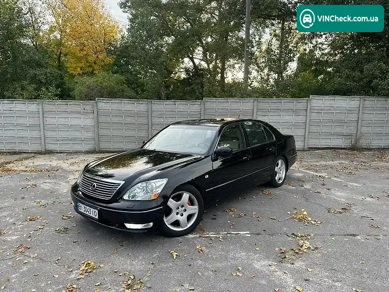 Lexus LS 2004, фото з оголошення 1 з 20, VIN JTHBN36F900157774