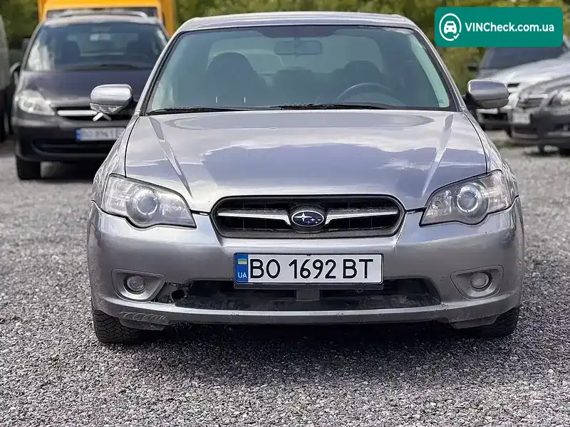 Subaru Legacy 2006, фото з оголошення 2 з 20, VIN JF1BL5LS56G019490