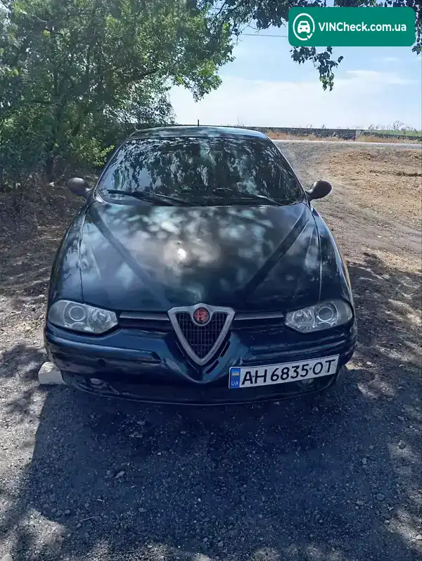 Alfa Romeo 156 2000, фото з оголошення 1 з 6, VIN ZAR93200000111613