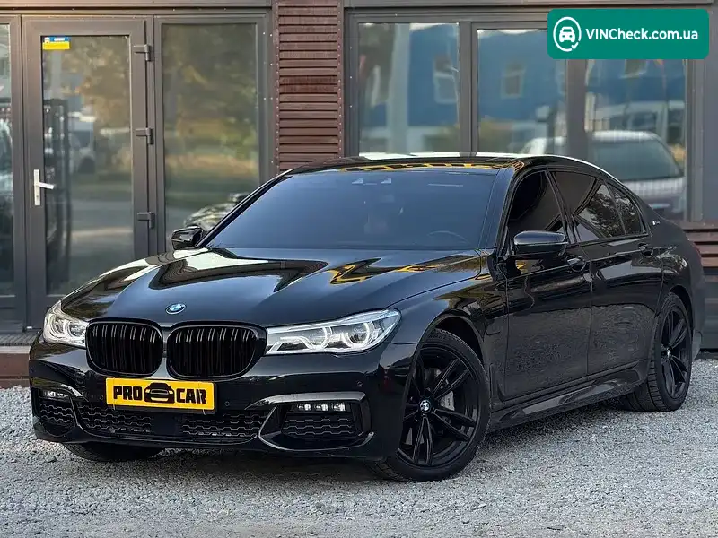 BMW 7 Series 2018, фото з оголошення 1 з 20, VIN WBA7J2C5XKB440410