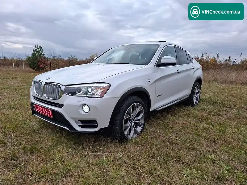 BMW X4 2017, фото з оголошення 1 з 20, VIN 5UXXW3C5XJ0T82074