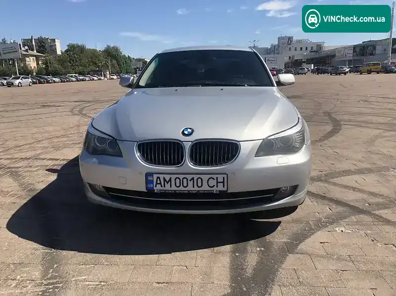 BMW 5 Series 2007, фото з оголошення 2 з 9, VIN WBANY71020CT69492