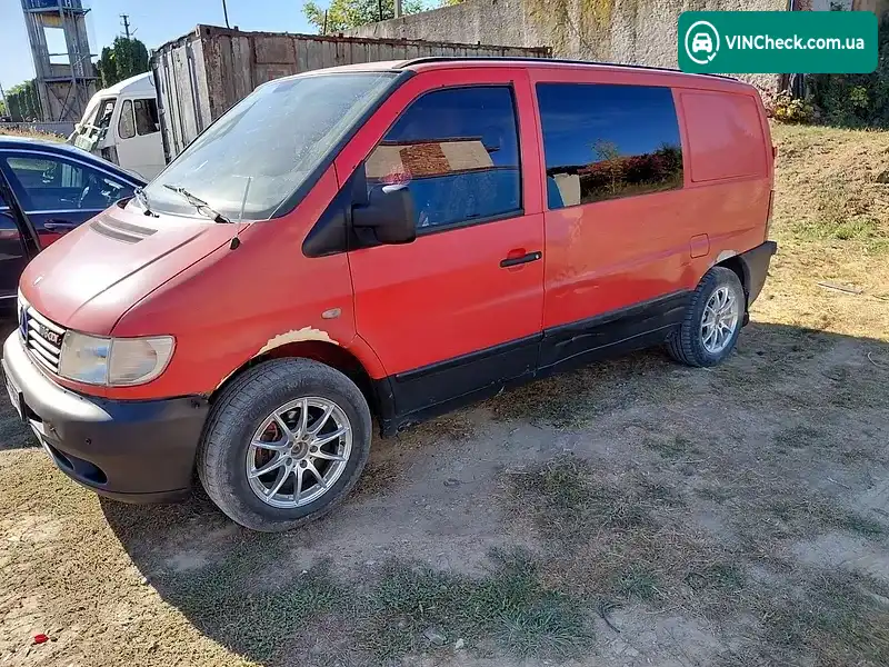 Mercedes-Benz Vito 2003, фото з оголошення 2 з 12, VIN WDF63809413544242