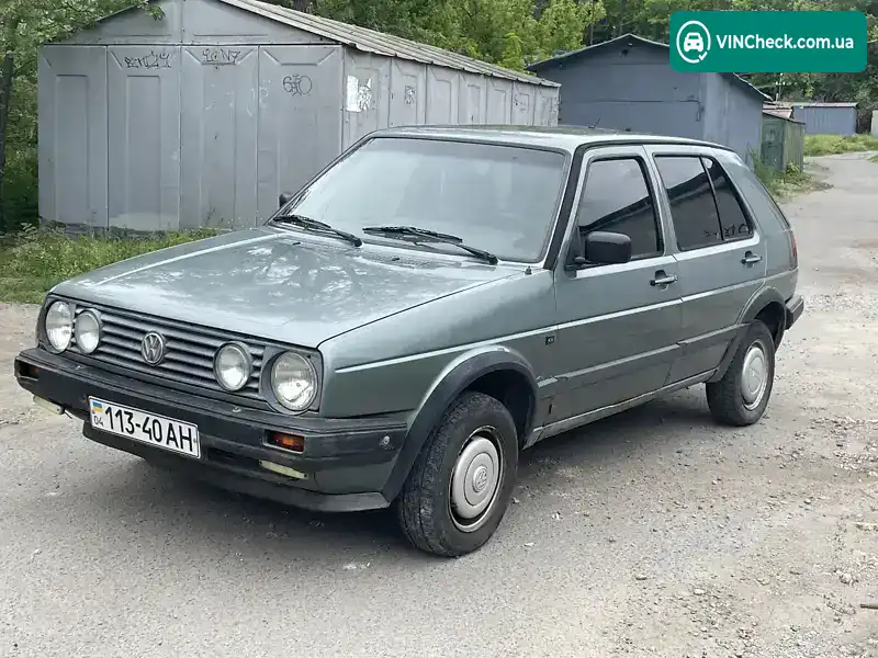 Volkswagen Golf 1989, фото з оголошення 1 з 9, VIN WVWZZZ16ZKB033833