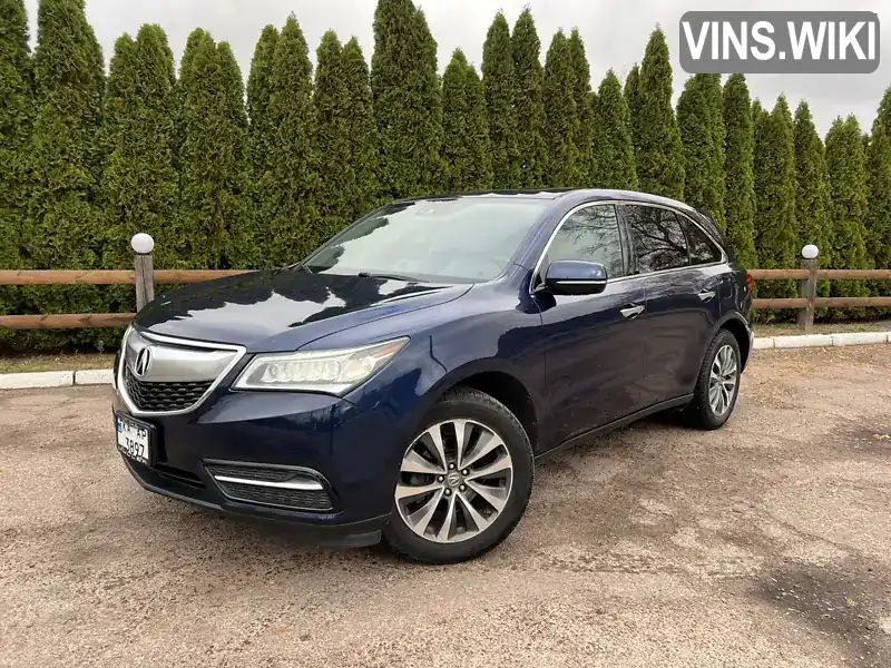 Acura MDX 2015, фото з оголошення 1 з 11, VIN 5FRYD4H4XGB001186