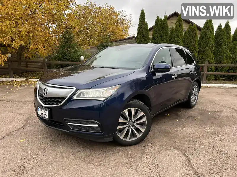 Acura MDX 2015, фото з оголошення 2 з 11, VIN 5FRYD4H4XGB001186