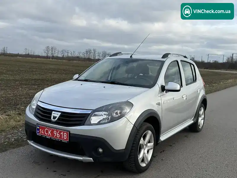 Dacia Sandero StepWay 2012, фото з оголошення 1 з 20, VIN UU1BSDM3K47479275