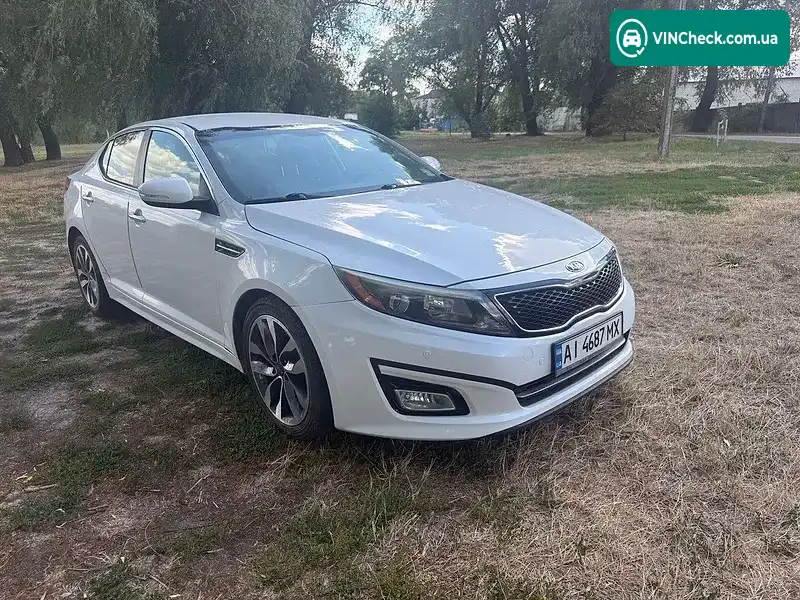 Kia Optima 2014, фото з оголошення 2 з 20, VIN 5XXGR4A71FG368296