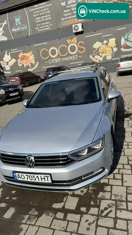 Volkswagen Passat 2017, фото з оголошення 1 з 20, VIN WVWZZZ3CZJE018025