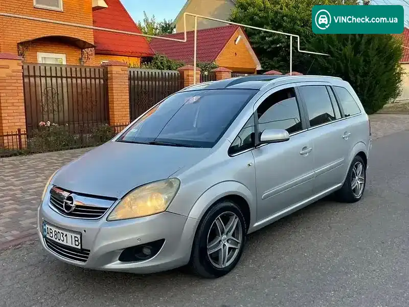 Opel Zafira 2008, фото з оголошення 1 з 10, VIN W0L0AHM7582128634