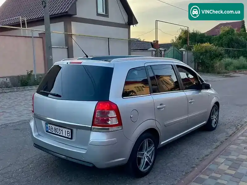 Opel Zafira 2008, фото з оголошення 2 з 10, VIN W0L0AHM7582128634