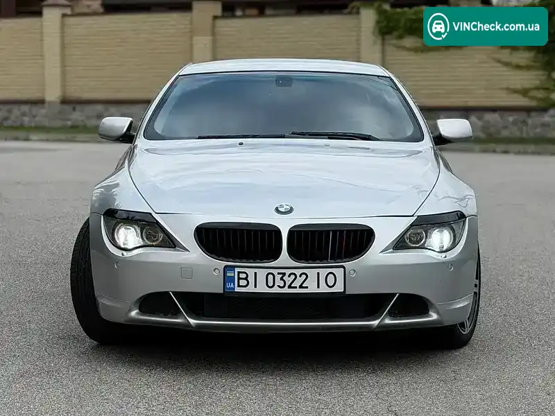 BMW 6 Series 2005, фото з оголошення 2 з 15, VIN WBAEH31090B701944