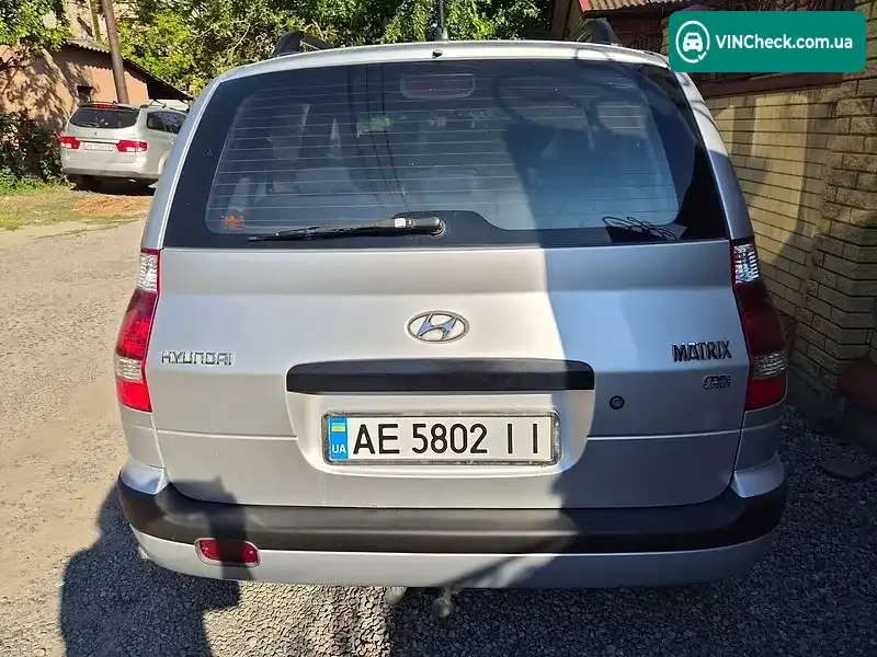 Hyundai Matrix 2006, фото з оголошення 1 з 9, VIN Y6LPM81UP6L001353