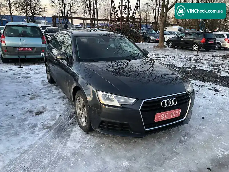 Audi A4 2017, фото з оголошення 1 з 9, VIN WAUZZZF46HA165565