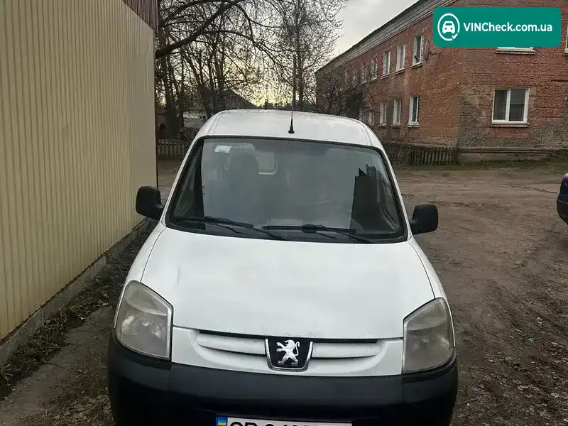 Peugeot Partner 2010, фото з оголошення 1 з 7, VIN VF3GBKFWCAX517426