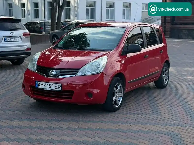 Nissan Note 2009, фото з оголошення 2 з 14, VIN SJNFAAE11U2043415