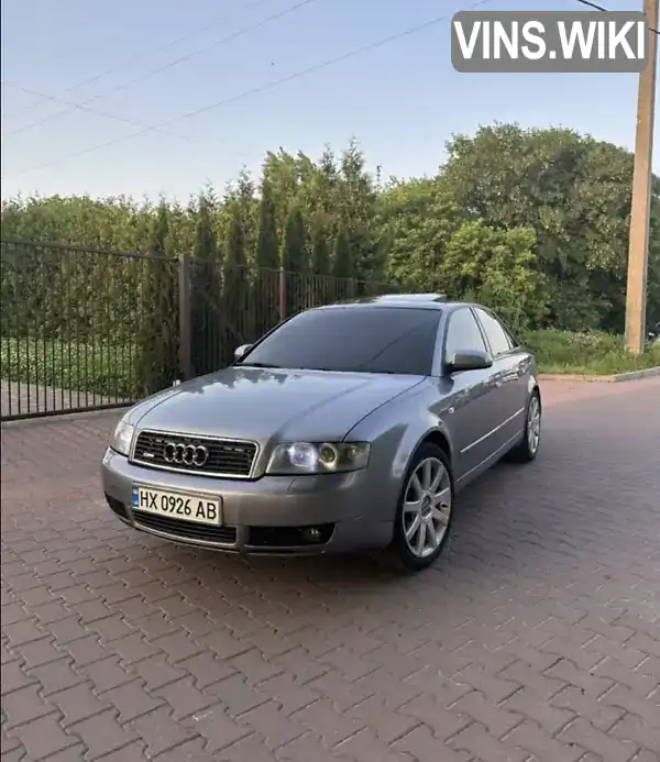 Audi A4 2003, фото з оголошення 2 з 10, VIN WAUZZZ8E54A088056