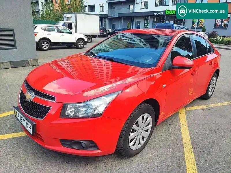 Chevrolet Cruze 2010, фото з оголошення 1 з 19, VIN KL1JF6959AK712702