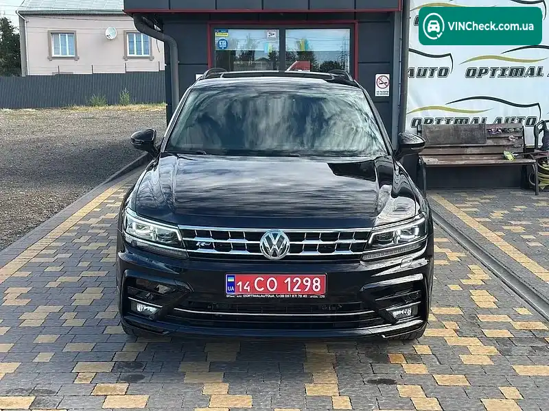 Volkswagen Tiguan 2021, фото з оголошення 2 з 20, VIN 3VV3B7AX3MM100450