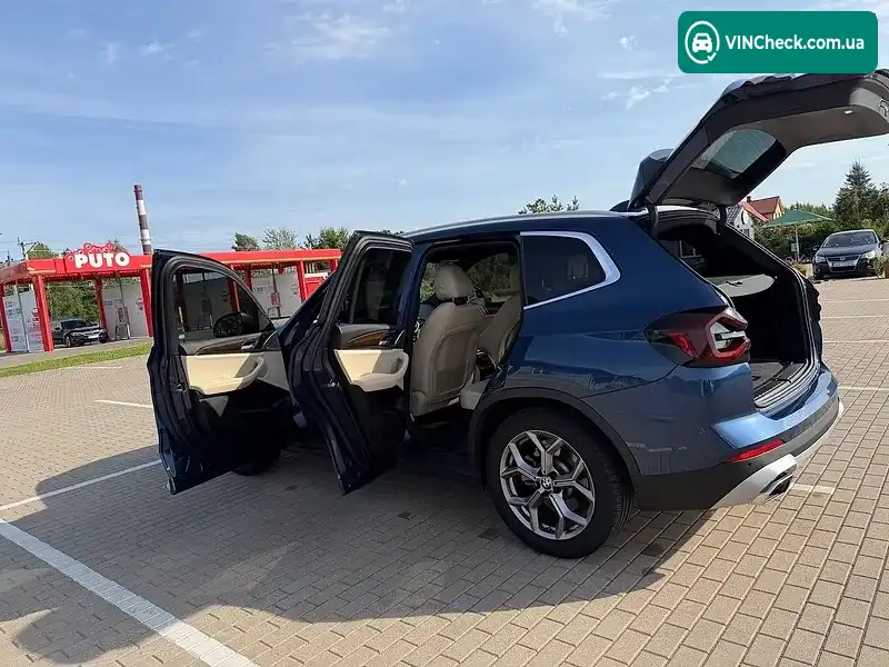 BMW X3 2021, фото з оголошення 2 з 20, VIN 5UX43DP04N9K14464
