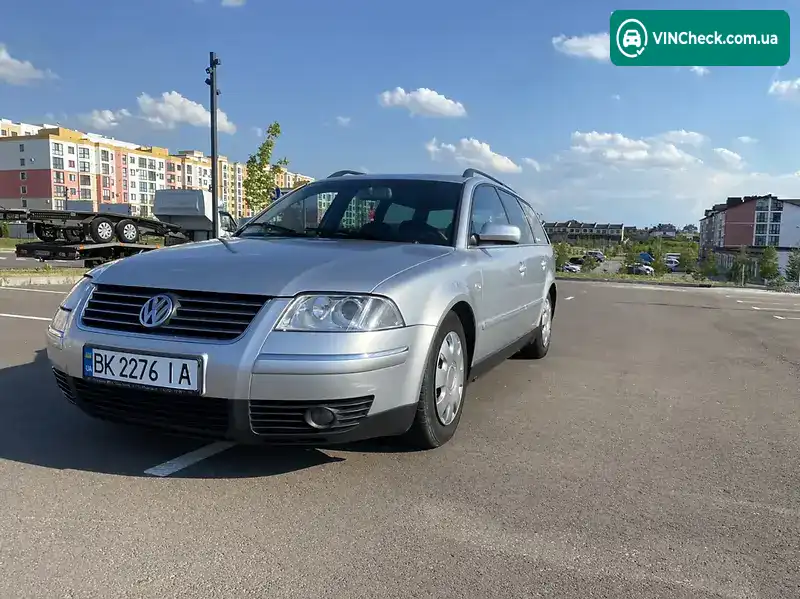 Volkswagen Passat 2002, фото з оголошення 2 з 12, VIN WVWZZZ3BZ2E397724