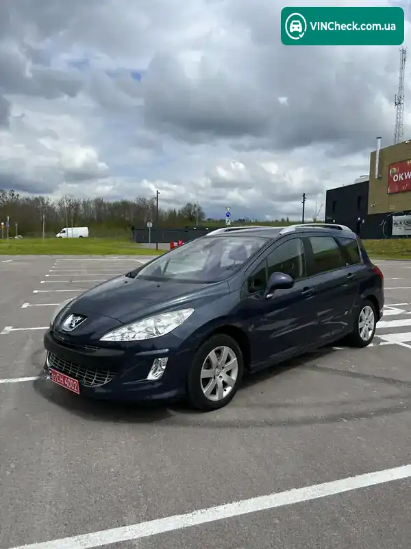Peugeot 308 2009, фото з оголошення 2 з 20, VIN UF34H5FXH55396246