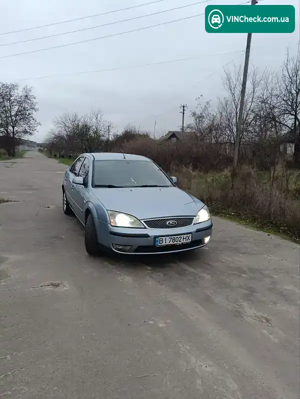Ford Mondeo 2003, фото з оголошення 1 з 20, VIN WF04XXGBB43U21273