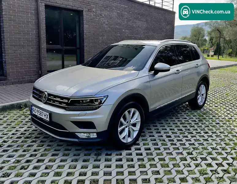 Volkswagen Tiguan 2017, фото з оголошення 1 з 20, VIN WVGZZZ5NZHW907017
