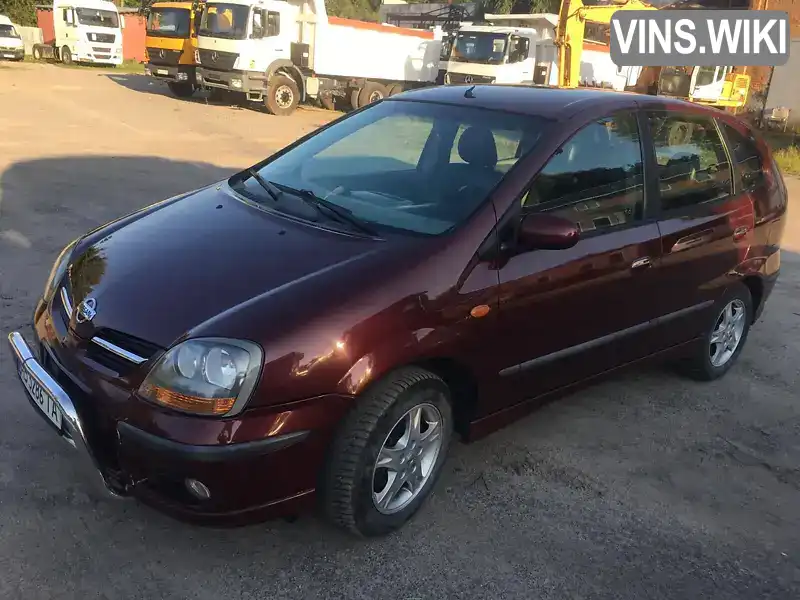 Nissan Almera Tino 2002, фото з оголошення 1 з 11, VIN VSKTBAV10U0099424