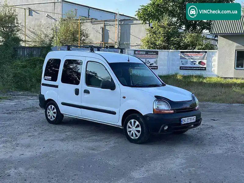 Renault Kangoo 1999, фото з оголошення 1 з 19, VIN VF1FC0AAF20904622