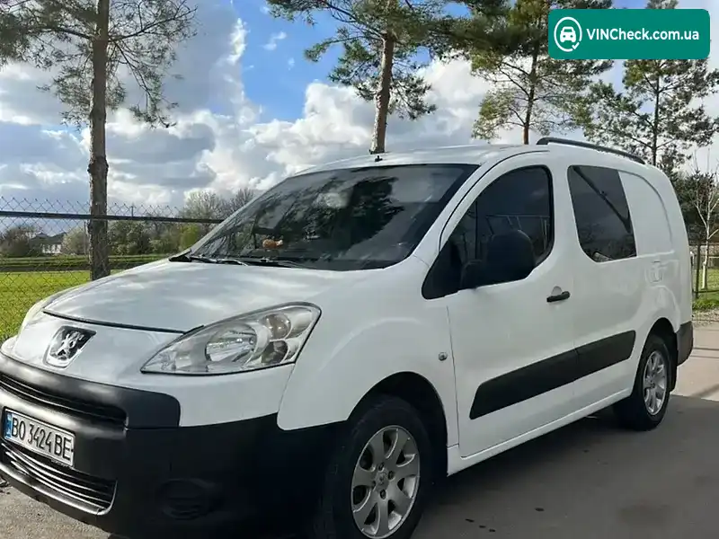 Peugeot Partner 2011, фото з оголошення 1 з 16, VIN VF37E9HSCBJ724440