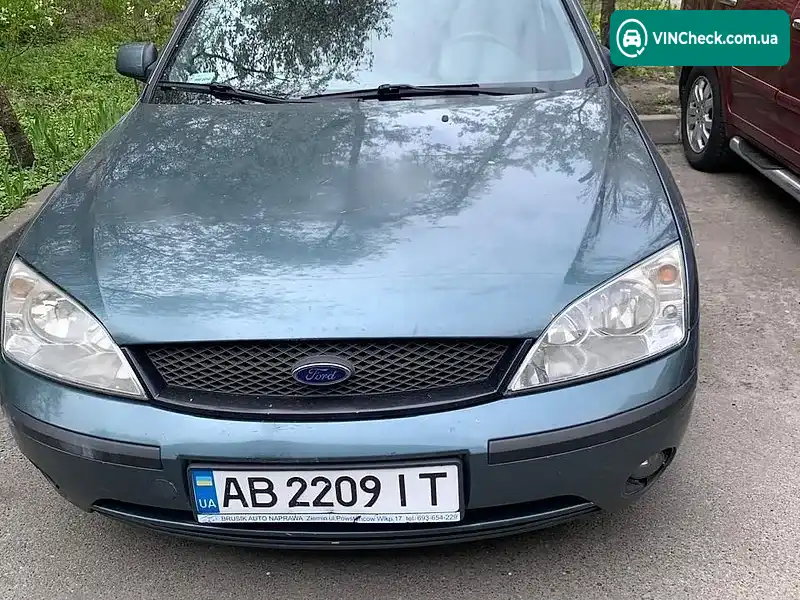 Ford Mondeo 2002, фото з оголошення, VIN WF05XXGBB52P85755