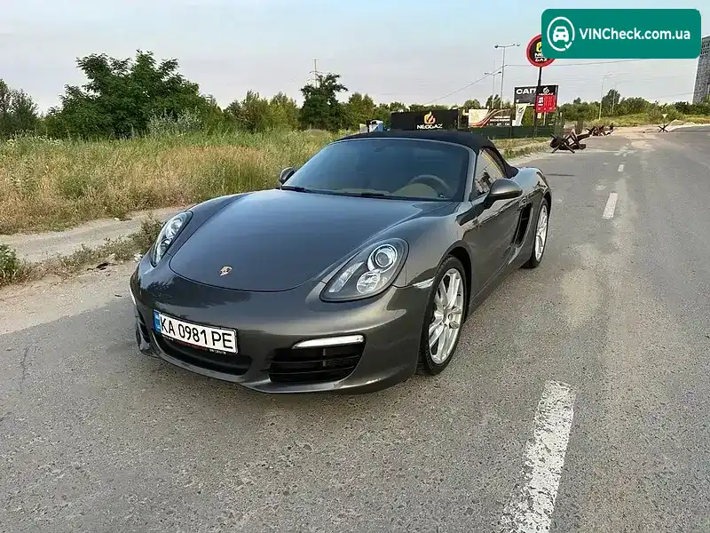 Porsche Boxster 2014, фото з оголошення 2 з 6, VIN WP0CA2A83ES121692