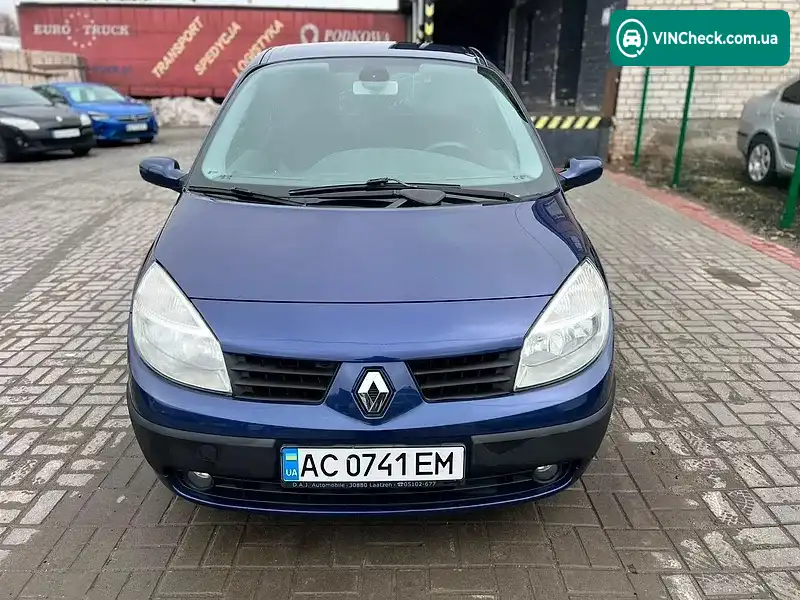 Renault Scenic 2005, фото з оголошення 2 з 20, VIN VF1JM0J0H33257666