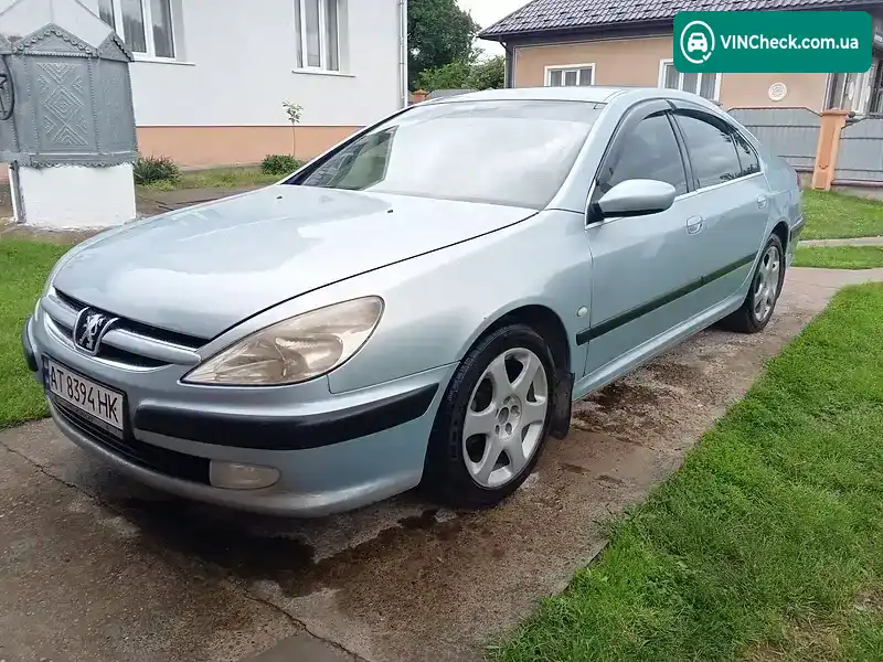 Peugeot 607 2002, фото з оголошення 1 з 15, VIN VF39D4HXE92072883