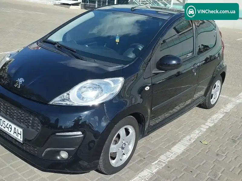 Peugeot 107 2012, фото з оголошення 1 з 20, VIN VF3PNCFB0CR021622