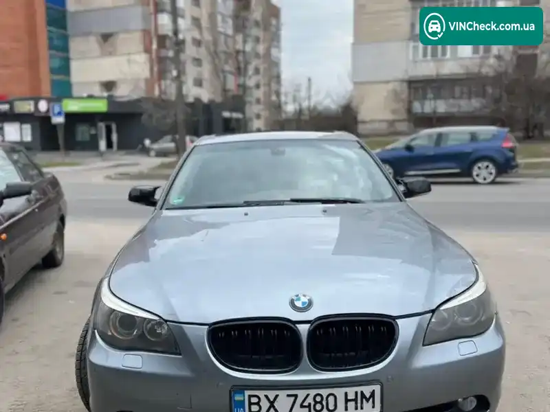 BMW 5 Series 2004, фото з оголошення 2 з 10, VIN WBANC51060B117043