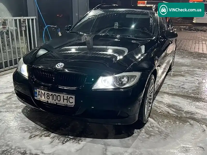 BMW 3 Series 2008, фото з оголошення 1 з 10, VIN WBAVU51020A322393
