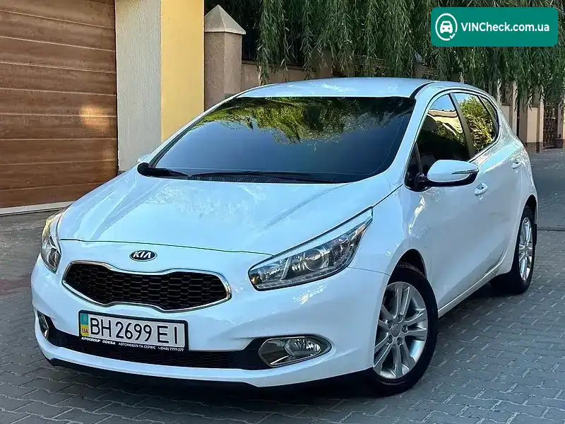 Kia Ceed 2013, фото з оголошення 1 з 20, VIN Y6DHN516BEL108511