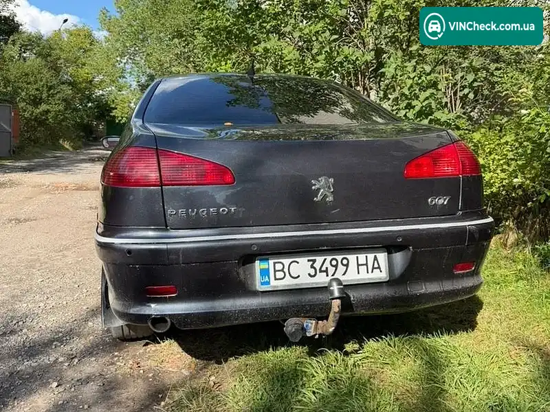 Peugeot 607 2000, фото з оголошення 1 з 13, VIN VF39D4HXB92012368