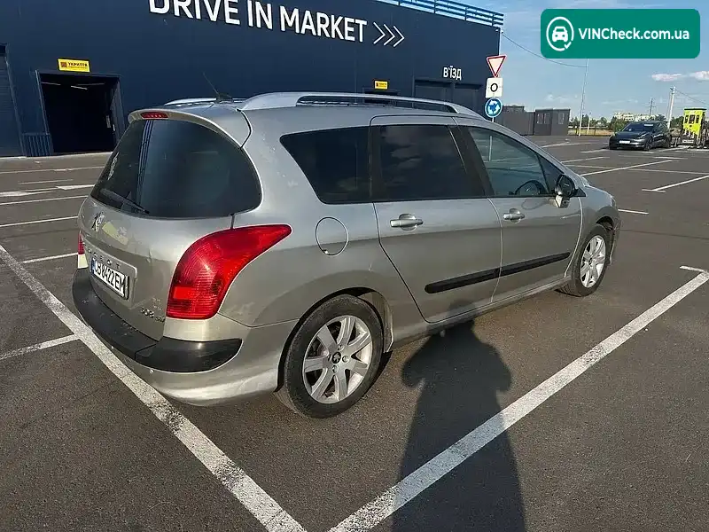 Peugeot 308 2009, фото з оголошення 2 з 7, VIN VF34H5FWF55396344