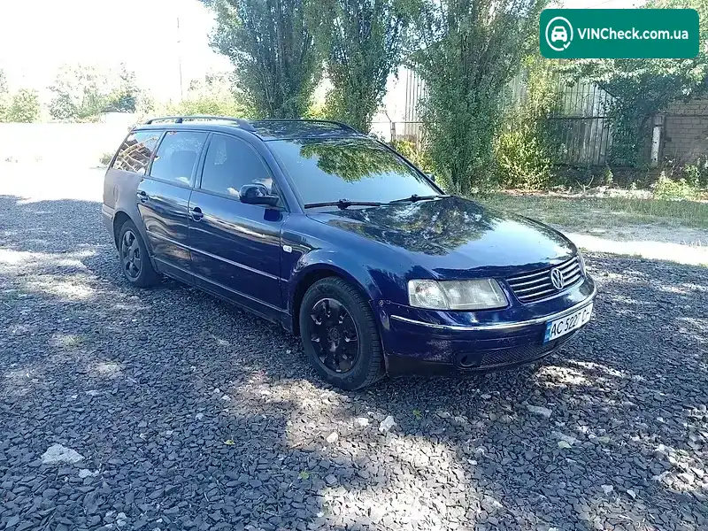 Volkswagen Passat 2000, фото з оголошення 1 з 7, VIN WVWZZZ3BZYE277754