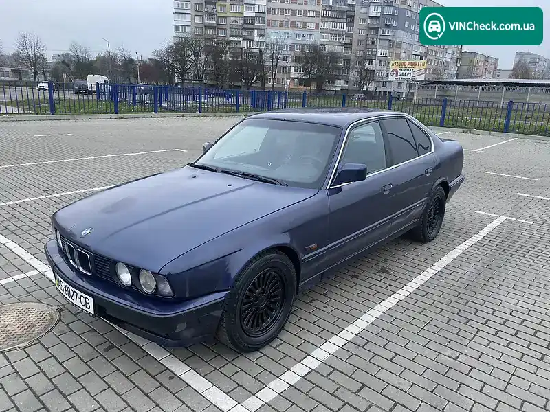 BMW 5 Series 1992, фото з оголошення 1 з 6, VIN WBAHD51050BG27199