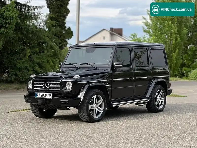 Mercedes-Benz G-Class 2009, фото з оголошення 1 з 20, VIN WDB4632701X180137