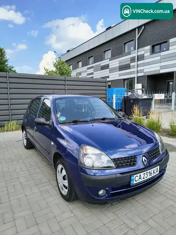 Renault Clio 2003, фото з оголошення 1 з 21, VIN VF1BB0WCF29283940