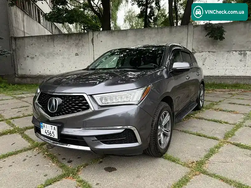 Acura MDX 2017, фото з оголошення 2 з 20, VIN 5FRYD4H35HB035254