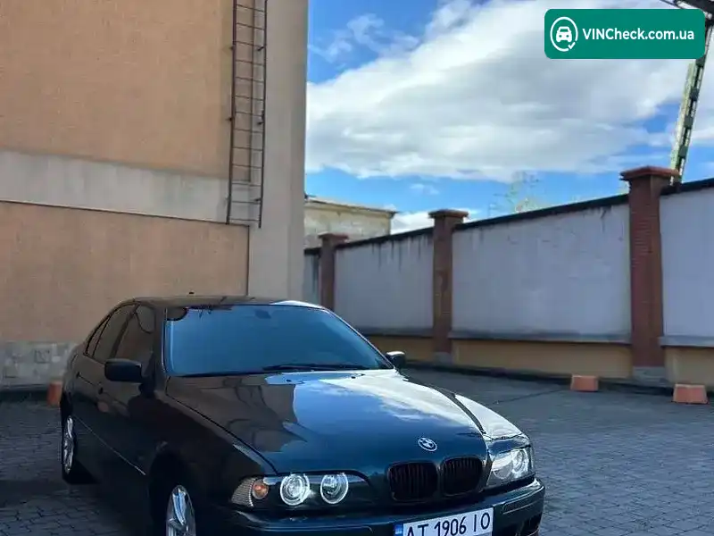 BMW 5 Series 2000, фото з оголошення 1 з 20, VIN WBADL81030GX40118