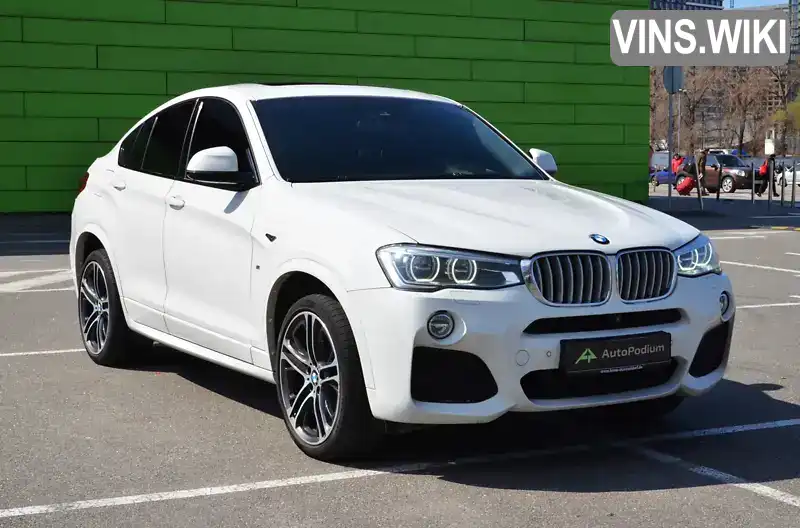 BMW X4 2017, фото з оголошення 1 з 21, VIN WBAXX310900U33758