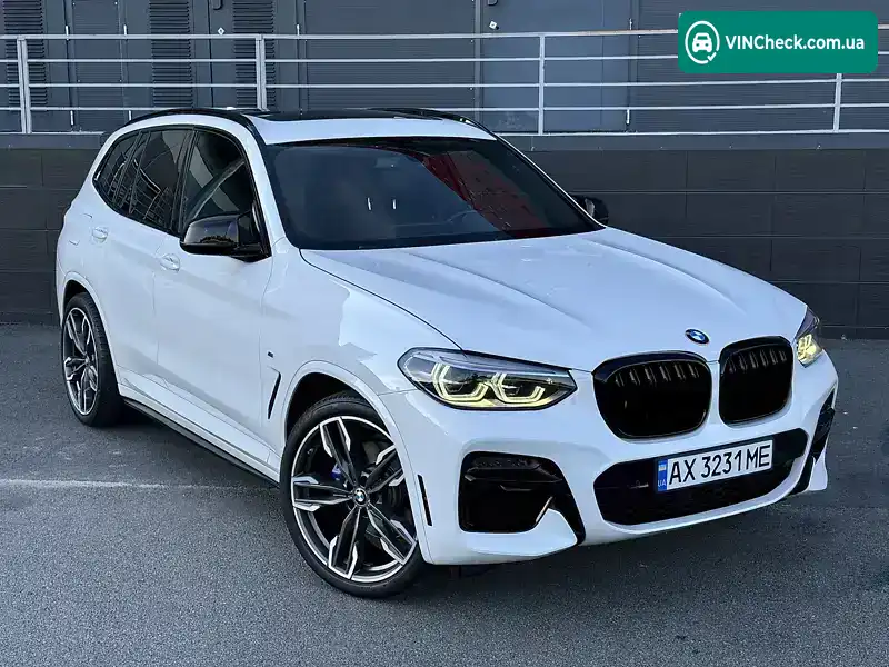 BMW X3 2018, фото з оголошення 1 з 21, VIN 5UXTS3C53J0Y99470